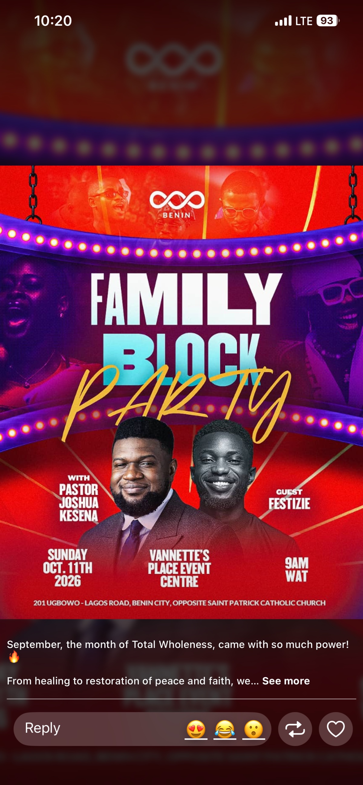 Family block party